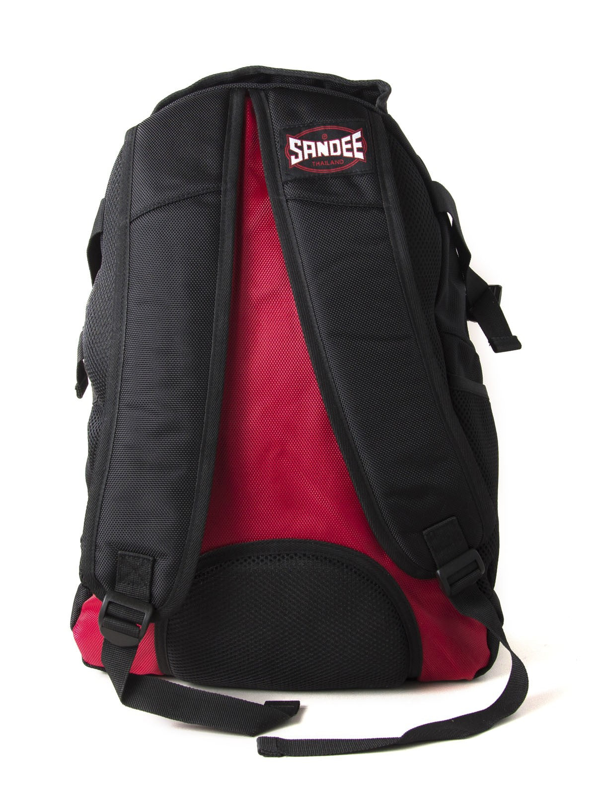 Sandee Heavy-Duty Black & Red Backpack