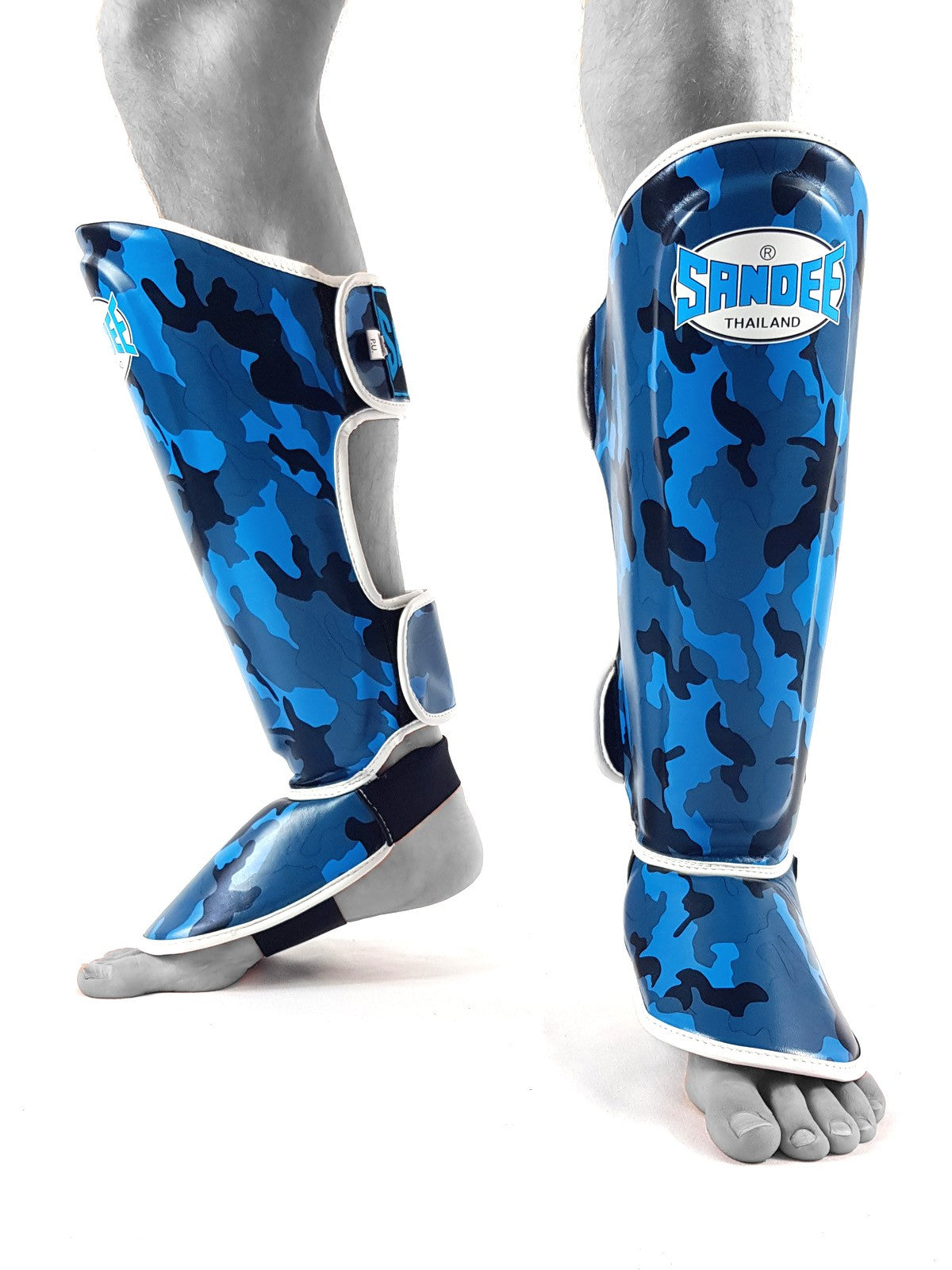 Sandee Authentic Camo Blue & White- Paratibie Bambino - PU
