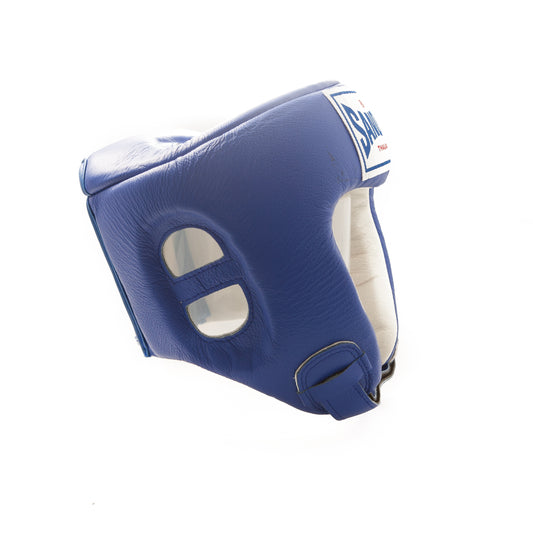 Caschetto Blue - Volto Aperto - Vera Pelle