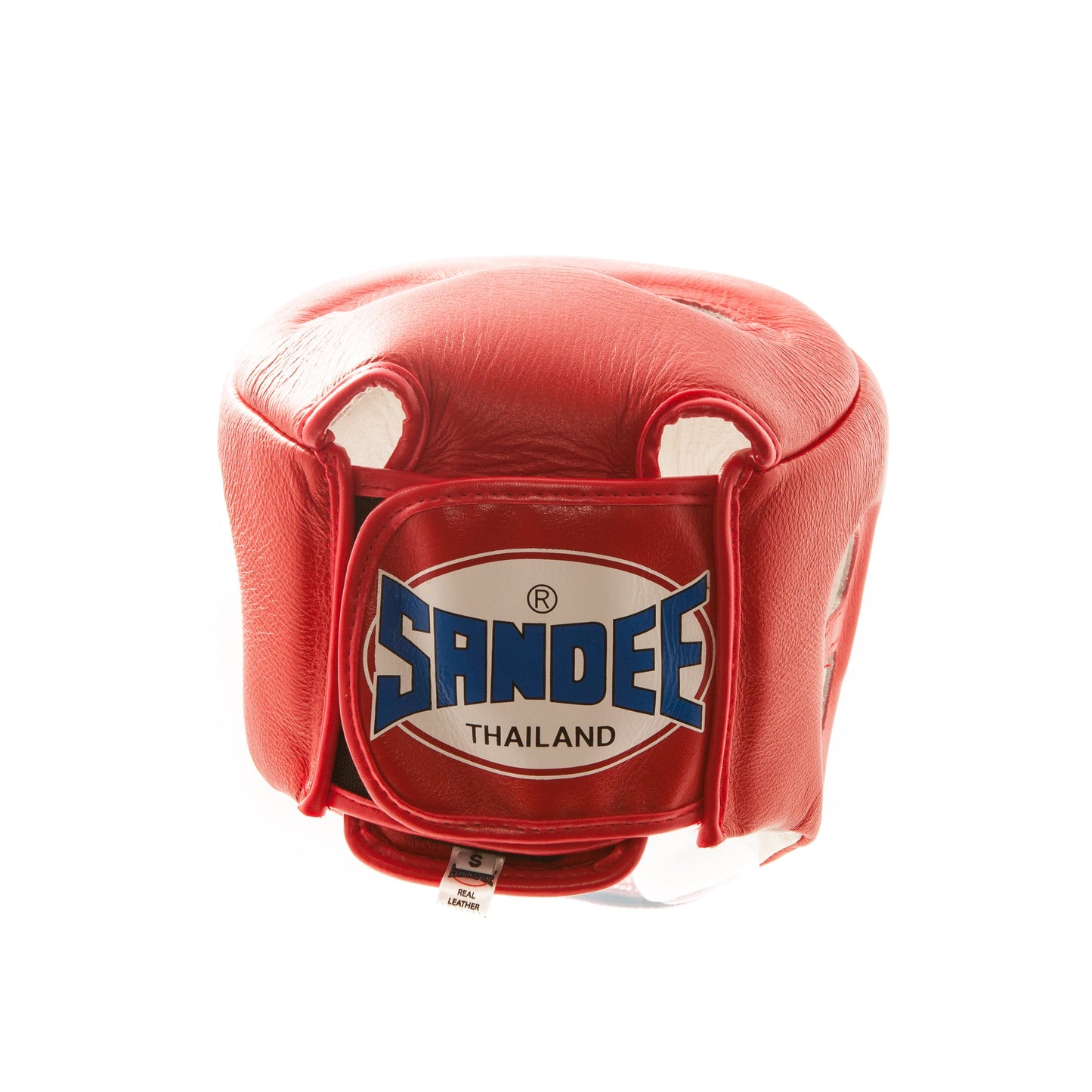 Caschetto Red - Volto Aperto - Vera Pelle