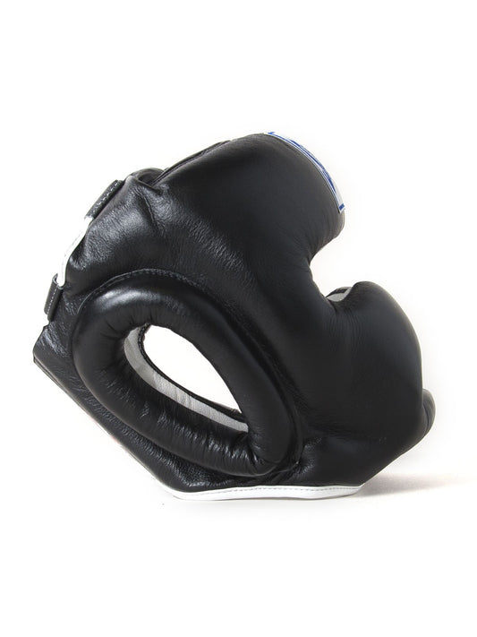 Caschetto Black - Volto Chiuso - Vera Pelle