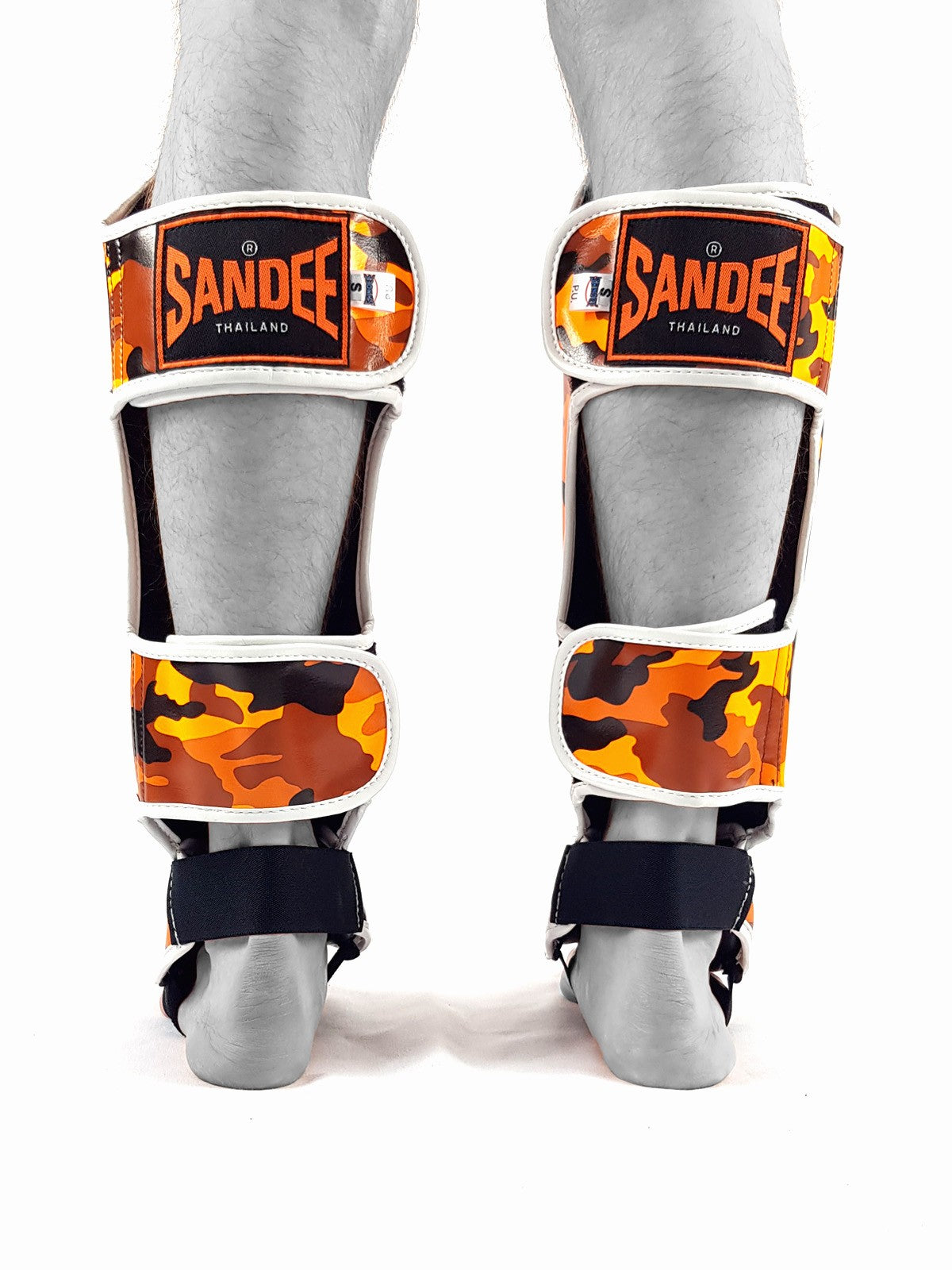 Sandee Authentic Camo Orange & White- Paratibie Bambino - PU